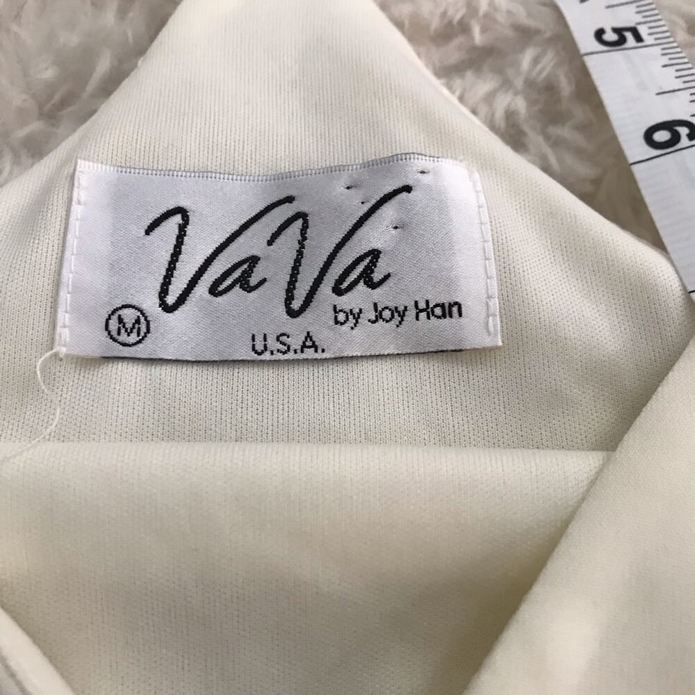 Va Va by Joy Han made in USA flounced braided straps size medium ruffle - Picture 5 of 8